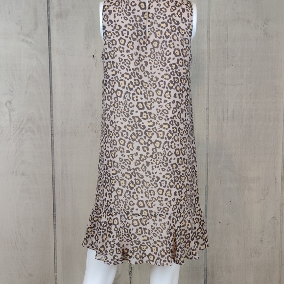 Ann Taylor Loft Leopard Print Tunic Dress Size XS - Picture 8 of 14